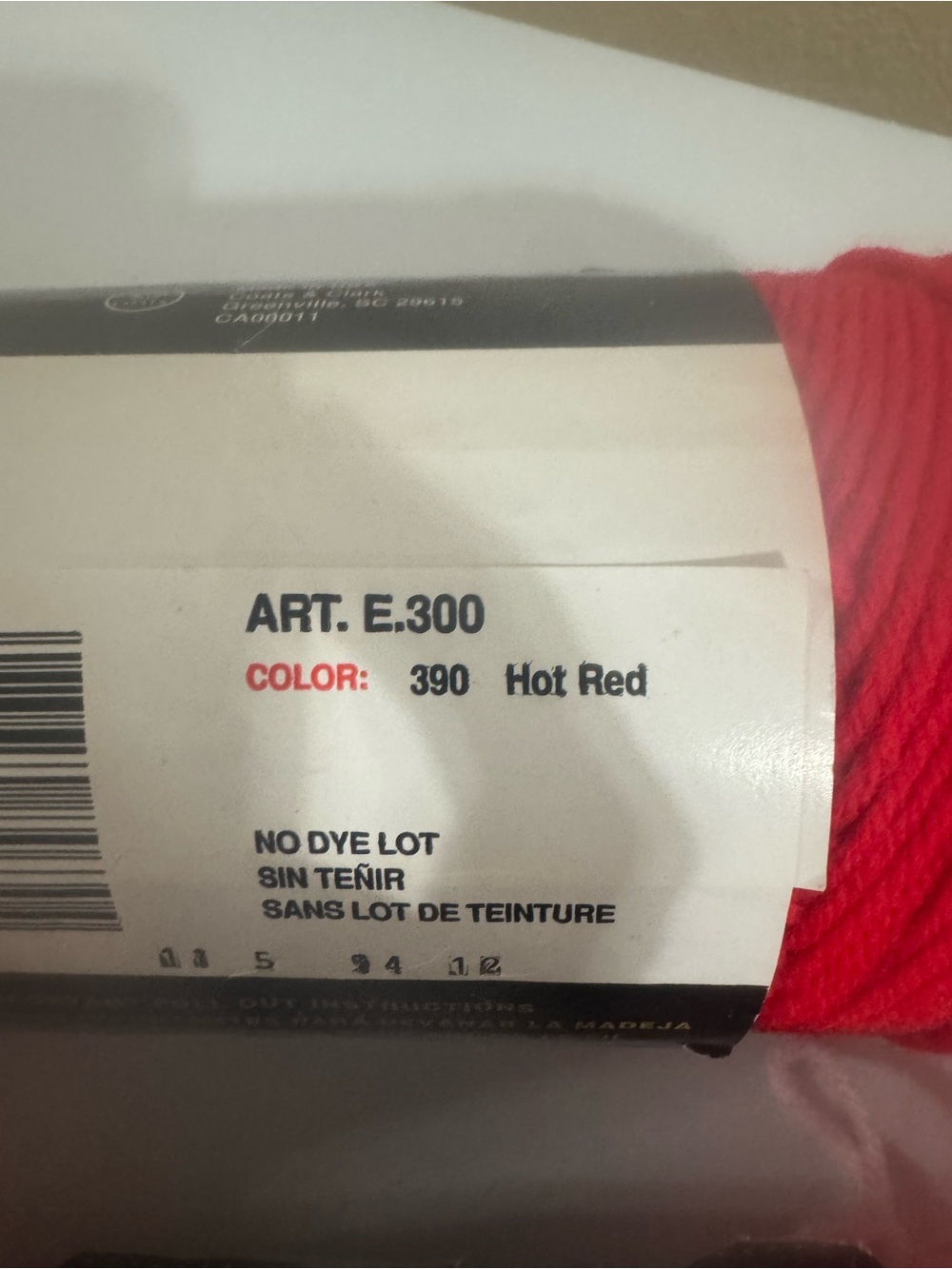 Red Heart Yarn - Picture 2 of 3